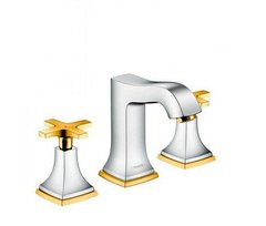 Змішувач для умивальника Hansgrohe Metropol Classic хром / золото 31306090