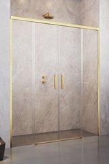 Душові двері Idea Gold DWD 1400x2005 золото/прозоре