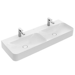 Умивальник підвісною подвійний Villeroy & Boch Finion, 130x47 (4139DKR1)