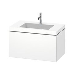 Умивальник с підвісною тумбочкой c-bonded Duravit Vero Air, 80x48 (LC69170)