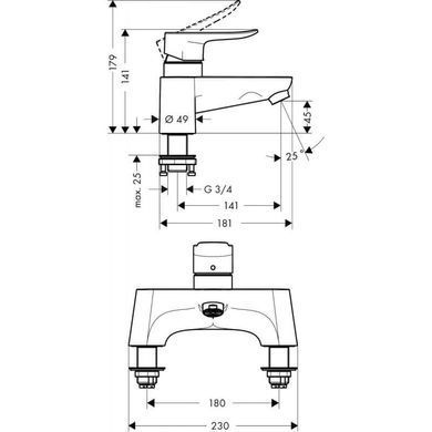 18 111 грн ///  /// Бренд: Hansgrohe