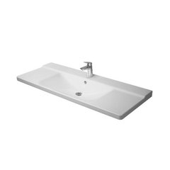 Умивальник накладний Duravit P3 Comforts, 125х49,5 (2332120000)