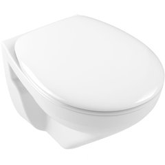 Унитаз Villeroy & Boch O.Novo з відкритим змивним краєм з DirectFlush, White Alpin (7682R001)