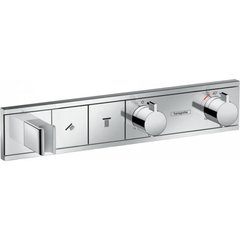 Змішувач для душу прихованого монтажу Hansgrohe RainSelect термостатичний 15355000