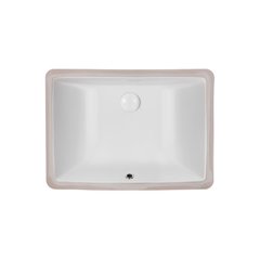 Раковина Qtap Stork 555х410х200 White з донним клапаном QT1511LU022W