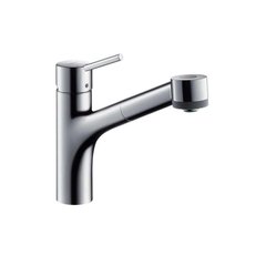 Кухонний змішувач Hansgrohe Talis S з висувним душем 32841000