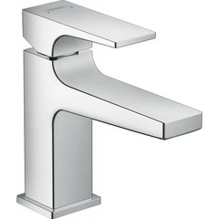 Змішувач для умивальника Hansgrohe Metropol 100 з донним клапаном Push-Open 32500000