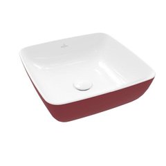 Умивальник накладний Villeroy & Boch Artis 410x410 Bordeaux (417841BCS9)