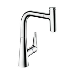 Кухонний змішувач Hansgrohe Talis Select S з висувним виливом 72822000