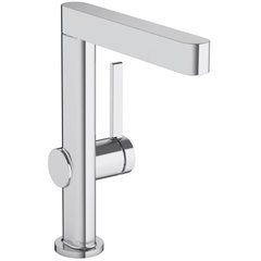 Змішувач для умивальника Hansgrohe Finoris 230 з донним клапаном Push-Open, хром (76060000)