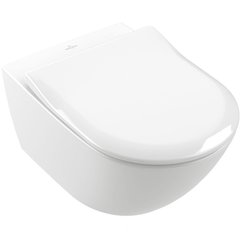 Унитаз Villeroy&Boch Subway 3.0 37x56см CeramicPlus, White Alpin (4670T0R1)