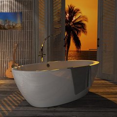 Ванна акрилова Pool Spa Vanity 190x95 , хром (PWKPL10ZP0C0000)