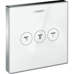 Зовнішня частина змішувача для ванни Hansgrohe ShowerSelect білий / хром (15736400)