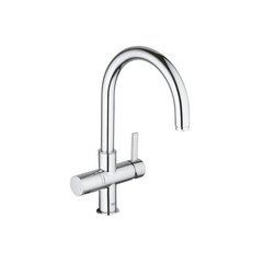 17 100 грн ///  /// Бренд: Grohe
Одноважільний змішувач для мийки 1/2" Bi-Flow