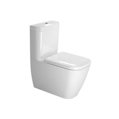 Унитаз підлоговий з кришкою з бачком Duravit Happy D.2 (2134090000 0934000005 0064590000)