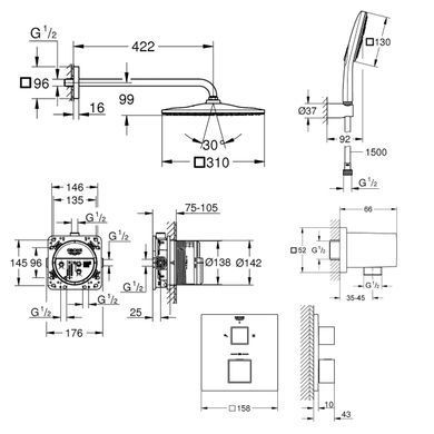 39 960 грн ///  /// Бренд: Grohe
