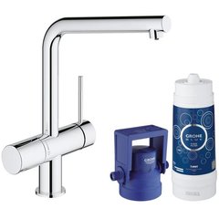 Кухонний змішувач Grohe Blue Minta Pure з функцією очищення води 31345002