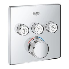 Зовнішня частина змішувача для душу Grohe Grohtherm SmartControl термостатичний три виходи 29126000