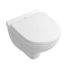 Унітаз підвісний Villeroy & Boch O.Novo DirectFlush без обідка + сидіння Soft Close (5688HR01)