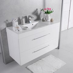 Умивальник з тумбою Fancy Marble Barbados 120 біла ШН-8 + 0212101