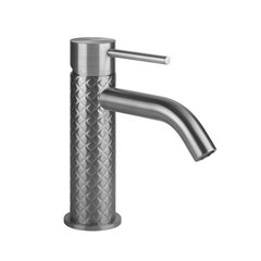 Змішувач для умивальника Gessi 316 Intreccio, Steel brushed (54102-239)