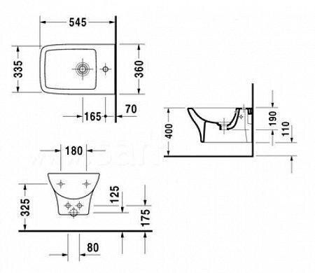 19 507 грн ///  /// Бренд: Duravit