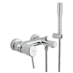 9 675 грн ///  /// Бренд: Grohe
Одноважільний змішувач для ванни 1/2"