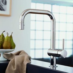 Кухонний змішувач Grohe Minta висувною виливши хром 32322000