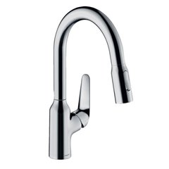 Кухонний змішувач з висувною лійкою Hansgrohe Focus M42 71801000