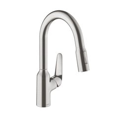 Кухонний змішувач з висувною лійкою Hansgrohe Focus M42 71801800