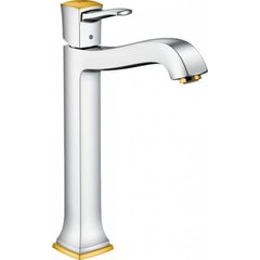 Змішувач для умивальника Hansgrohe Metropol Classic хром / золото 31303090