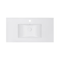 Раковина Qtap Albatross E 900х460х180 White з донним клапаном QT01119090EW